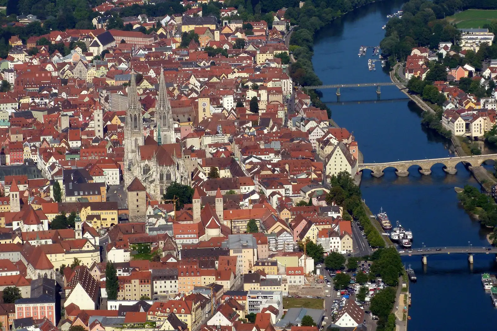 Ratisbona — destino del traslado desde el Aeropuerto de Praga