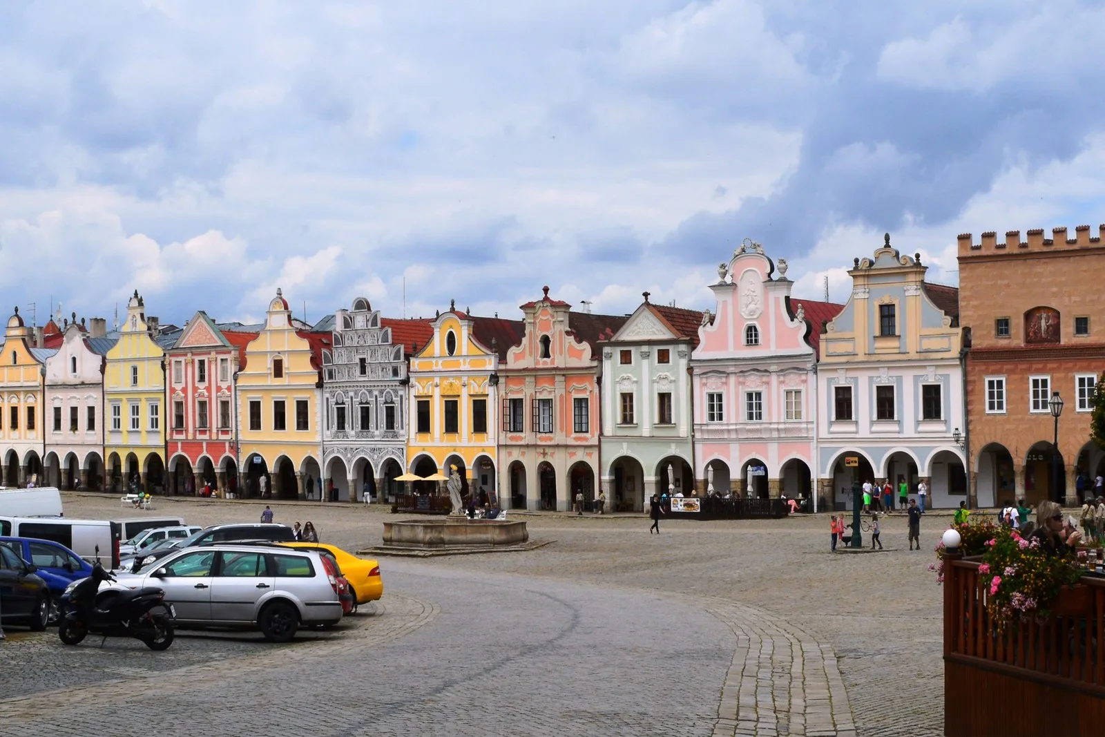 Telč — destino del traslado desde el Aeropuerto de Praga